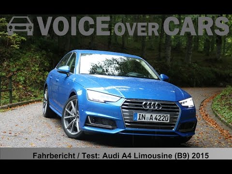 2015 Audi A4 (B9) Fahrbericht Test Review Technische Daten und Impressionen von Venedig