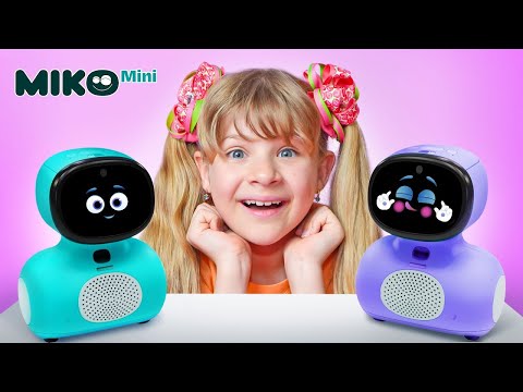 Kids Diana Show 1 Hour |  Miko Mini meets Diana and Roma - Smart Robot for Kids!