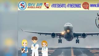 Choose Air Ambulance from Patna with Life-Support Care