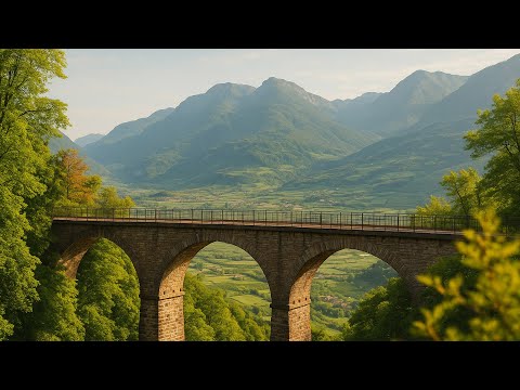 The Hidden Beauty of South Tyrol | Ride to the Fleimstalbahn Viaduct | 4K Scenic  Cycling