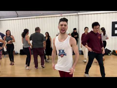 INSIDE OUR LESSONS - 3 Levels - @cumbaye Salsa Footwork Training