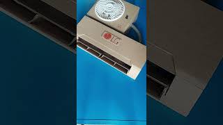 Air conditioner made from cardboard | LG brand #airconditional#homemadeairconditioner#diy