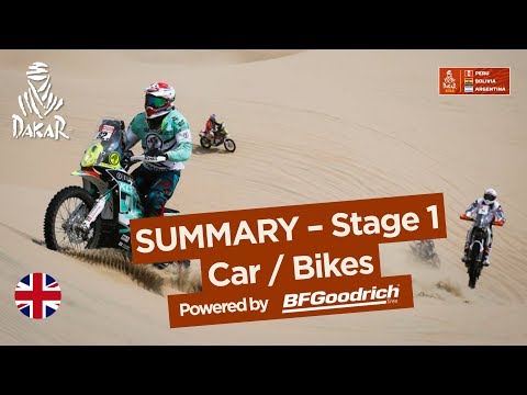 Summary - Car/Bike - Stage 1 (Lima / Pisco) - Dakar 2018