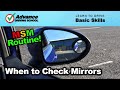 When To Check Your Mirrors