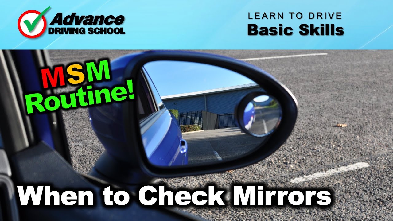 When To Check Your Mirrors