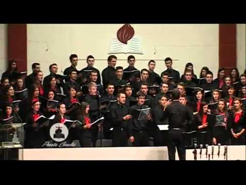 Cor studenti - In Betleem, jos in paie