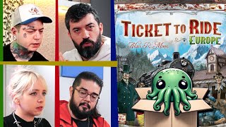 TICKET TO RIDE Oynuyoruz @pintipandaYT  [KUTULU]