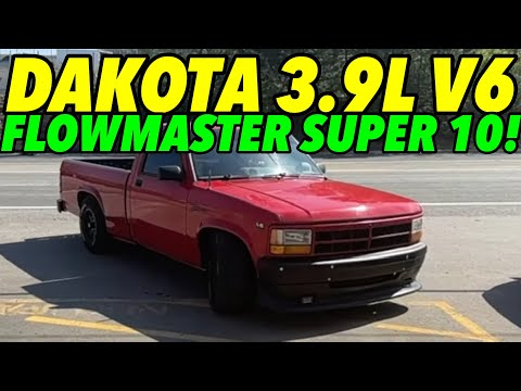 1996 Dodge Dakota Sport 3.9L MAGNUM V6 w/ FLOWMASTER SUPER 10!