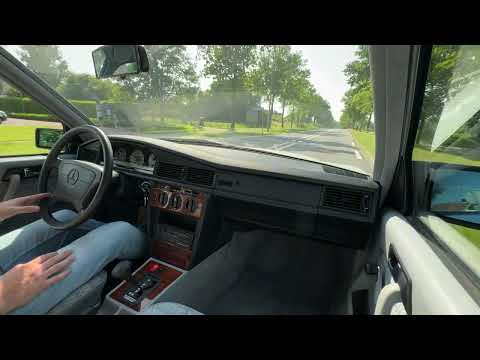 Driving the 30.000 km Mercedes-Benz 190E 2.3 W201