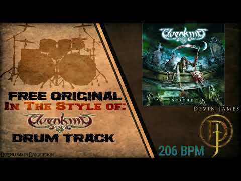 Elvenking Styled Free Original Drum Track - 206 BPM (FREE DOWNLOAD)