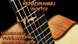 Download lagu Karaoke Kehadiranmu Vagetoz Vokal Male/Pria Lower Key Akustik mp3