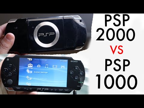 PSP 1000 Vs PSP 2000 In 2025! (Comparison) (Review)