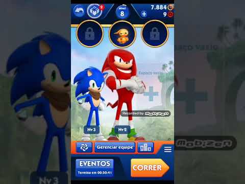 Sonic boom 2 tem tando pegar a mey