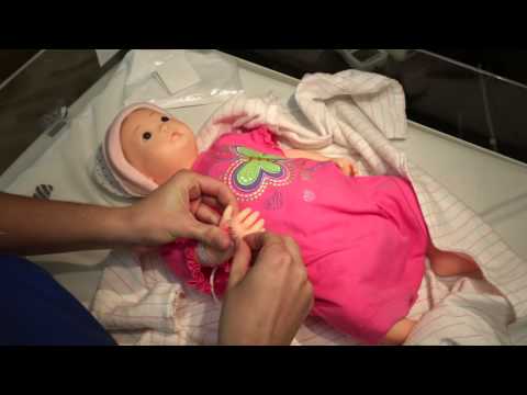 CCHD Pulse Oximetry Demo on Infant
