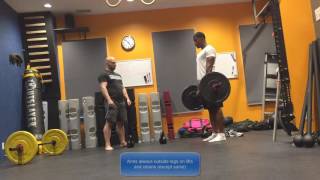 Barbell Lunge and Jerk