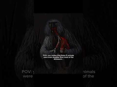 The dinosaurs would be scared of these 5 animals #extinct #dinosaur #prehistoric #animals #titanoboa