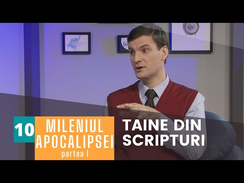 Mileniul Apocalipsei | partea 1 | Taine din Scripturi | Ep. 10 | SperantaTV