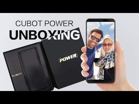 CUBOT POWER  unboxing video