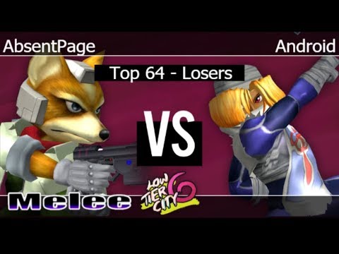 LTC 6 - CLN | AbsentPage (Fox) vs [A] Android (Sheik) Top 64 - Losers - Melee