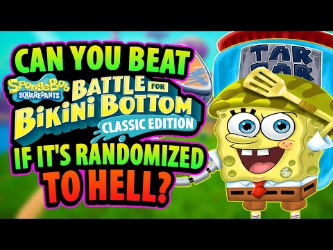 Can You Beat Spongebob Squarepants: Battle For Bikini Bottom If It's Randomized To Hell?
