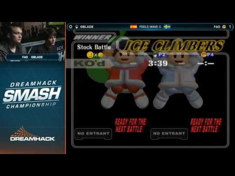Smash - Gblade vs. Fao - Pools Wave C - DreamHack Winter 2016