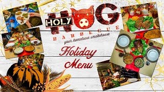 preview picture of video 'Holy Hog Barbecue Holiday Menu'