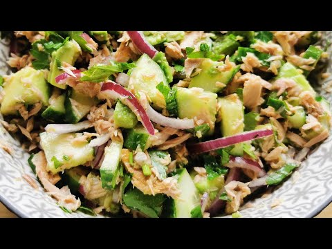 Salată de ton cu avocado | Avocado Tuna Salad