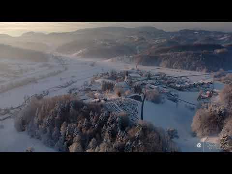 Zimsko jutro v Cirkulanah, občina Cirkulane, Haloze