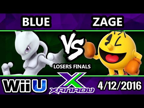 S@X 145 - DMG | Zage (Pac-Man) Blue (Mewtwo) Losers Finals - Smash Wii U - Smash 4