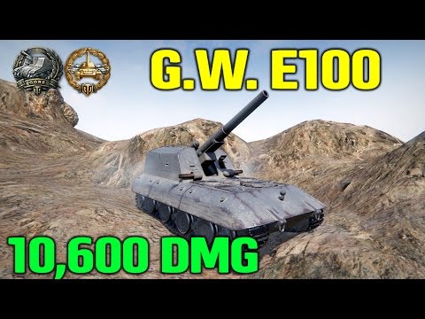 World Of Tanks | G.W. E100 - 10600 Damage - 4 Kills