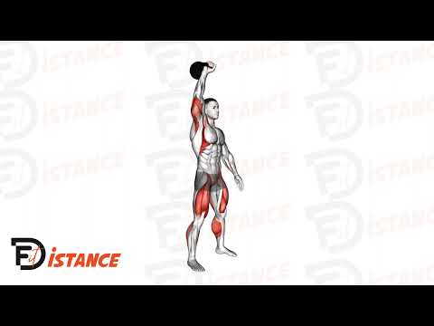 Exercice Arraché (Snatch) unilatéral avec kettlebell