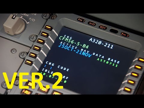 Как загрузить основные параметры MCDU в Airbus A320 FBW MSFS! ОБНОВЛЕНО! ver2