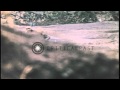 Wounded U S Tank Driver Is Helped And M1919 Emplacement In Iwo Jima HD Stock Footage