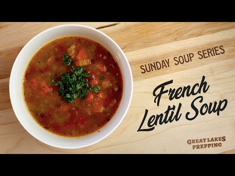 French Lentil Soup | Sunday Soup