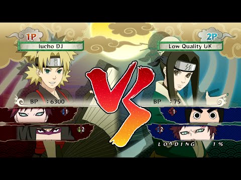 lucho DJ (Temari, Gaara & Kankuro) vs Low Quality UK (Haku, Rock Lee & Gaara)