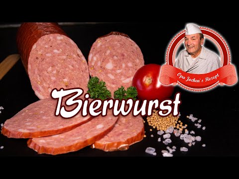Bierwurst selber machen - Opa Jochens Rezept