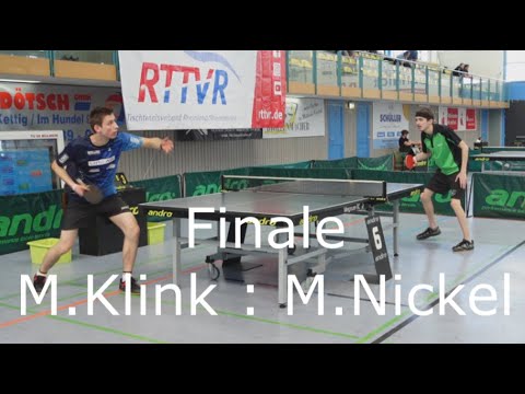 RTTVR | Herren A  M.Klink : M.Nickel | Finale