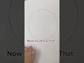How To Draw A Circle #tutorial #art #shorts