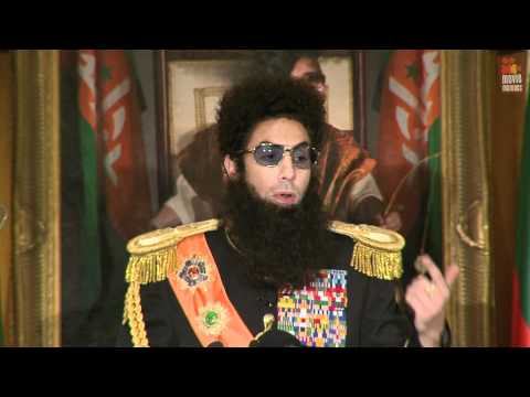The Dictator | press conference (2012) Sacha Baron Cohen Borat Anna Faris Megan Fox