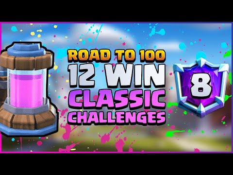 Road to 100 12 Win Classic Challenges with Xbow: #8 — Clash Royale