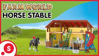 Schleich Stabil pentru cai cu accesorii