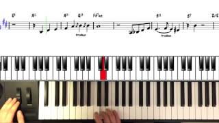 Daybreak - Mezzoforte Synth Solo transcription and tutorial joerundpiano