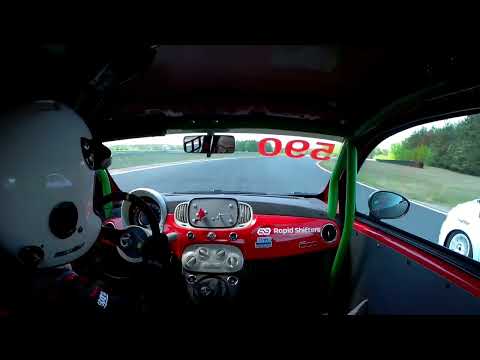 Trofeo di serie - puchar fiata 500 - wsmp- tor Poznań - akcja 1 i 2 runda 2022 - T.Szczypka