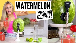 Watermelon Juice Keg (for kids or adults!) // Lindsay Ann