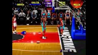 Drunkenly Playing NBA Hangtime Part 1 - Big Daddy