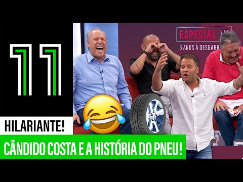 HILARIANTE! Cândido Costa e a História do PNEU! 😂