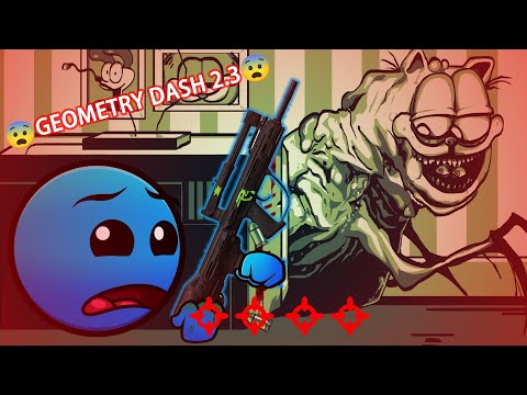 😂FNF The Great Punishment but Water On The Hill & Fire In The Hole Vs Gorefield v2 - Geometry Dash