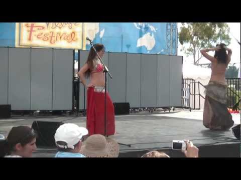 SADIE BELLY DANCE 2012 DRUM SOLO BATTLE BEVERLY JADE Jewels that Raq Irvine Global Village Festival
