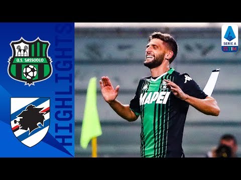 Sassuolo 4-1 Sampdoria | Berardi Scores a Hat-Trick As Sassuolo Thrash 10-Man Sampdoria | Serie A