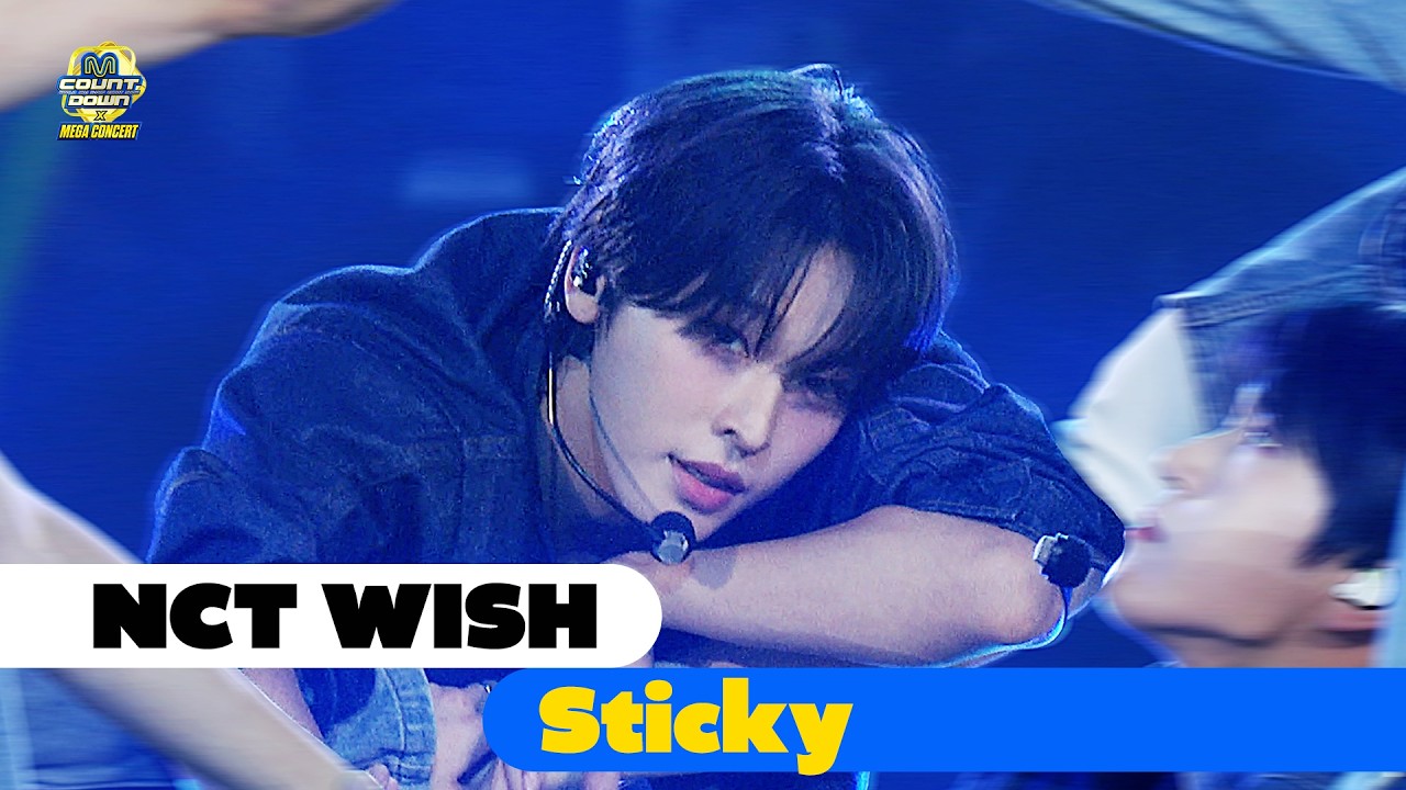 [선공개/4K] NCT WISH - Sticky | 엠카운트다운 X 메가콘서트 6/4 (목) 저녁 6시 본방사수♥